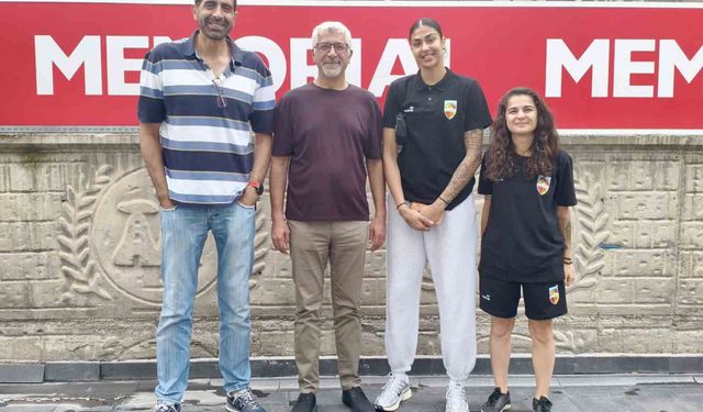Melikgazi Kayseri Basketbol'un yeni transferi sağlık kontrolünden geçti