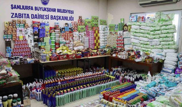 Şanlıurfa'da zabıta, market raflarını mercek altına aldı