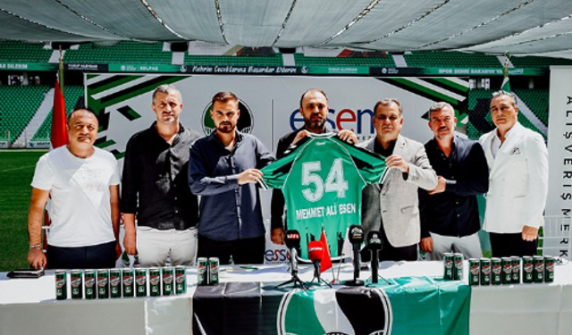 Sakaryaspor'da iki büyük sponsorluk imzası