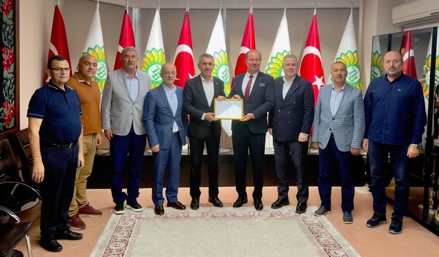 Edirne Ticaret Borsasından Trakya Birlik'e ziyaret