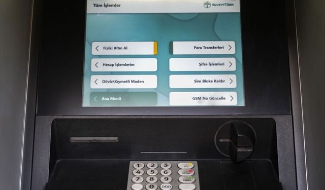 Kuveyt Türk'ün 'Altın Veren ATM'ler'inden 15 yılda yaklaşık 500 bin altın satıldı