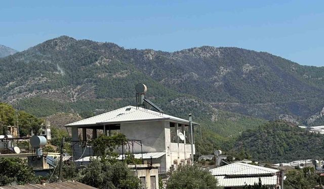 Bozyazı'daki orman yangını kontrol altına alındı