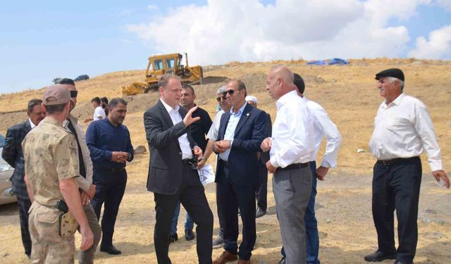 Bulanık'ta 40 dönümlük mesire alanı projesinin temeli atıldı