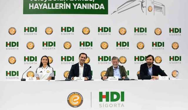 HDI Sigorta ve Eczacıbaşı Spor Kulübü güçlerini birleştirdi: Voleybolun evinin adı 'HDI Sigorta Spor Salonu' oldu