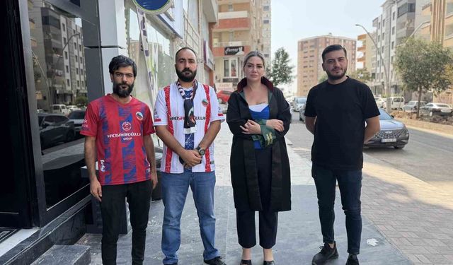 Mardin 1969 Spor taraftarlarından Kayserispor taraftarları hakkında suç duyurusu