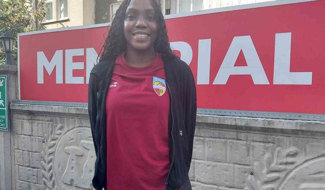 Melikgazi Kayseri Basketbol'un yeni transferi Beatrice sağlık kontrolünden geçti