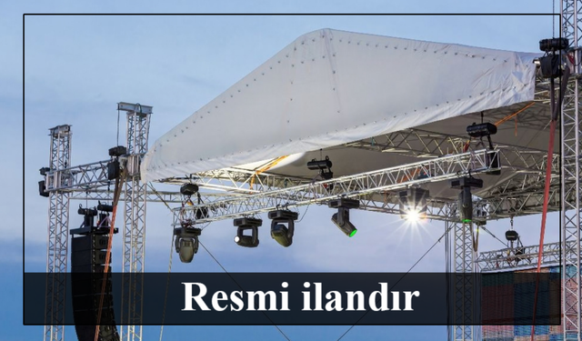SAÜ 2027 YILI SES, SAHNE VE IŞIK SİSTEMLERİ KİRALAMA İŞİ