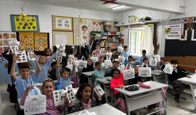 Büyükşehir kırsaldaki öğrencilerin okul heyecanına ortak oldu