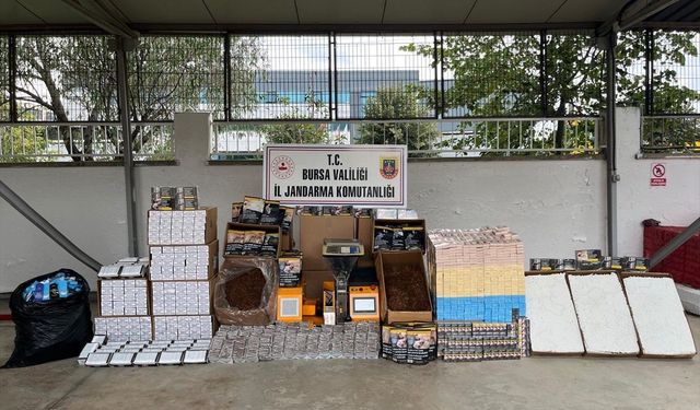 Bursa'da kaçakçılık operasyonunda yakalanan 2 zanlı tutuklandı