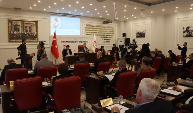 Kırklareli Belediye Meclisi altyapı için ek krediye onay verdi