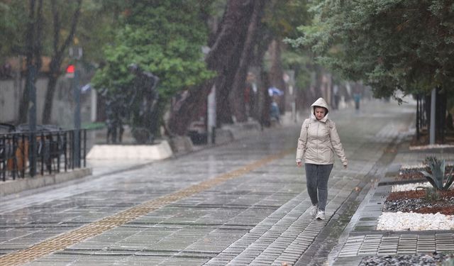 Kırklareli'nde sağanak etkili oldu