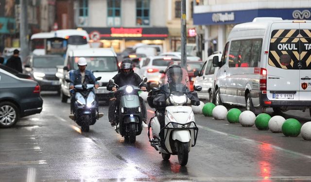 Kırklareli'nde sağanak etkili oluyor