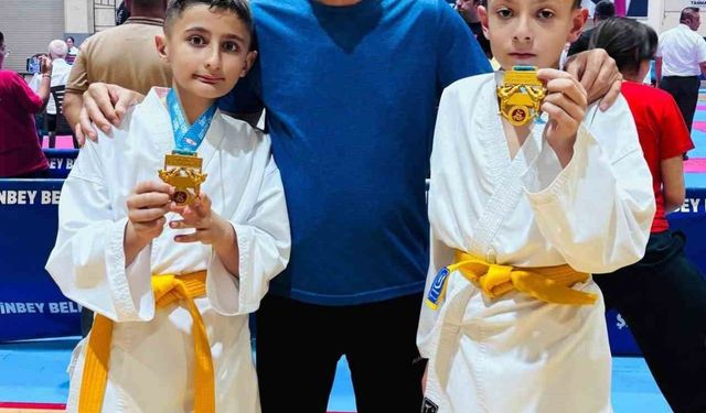 Çermikli sporcular Gaziantep'ten şampiyonlukla döndü