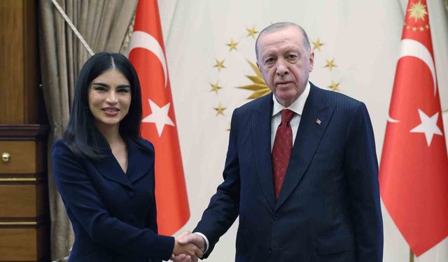 Cumhurbaşkanı Erdoğan, Özbekistan Cumhurbaşkanlığı İdaresi Başkanı Mirziyoyeva'yı kabul etti