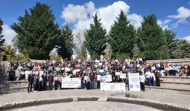 Elazığ'da sağlıklı yaşam yürüyüşü