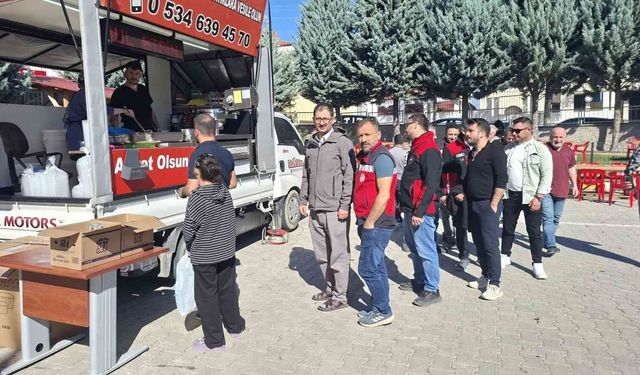 Hisarcık İlçe Hastanesinde 3 bin kişiye lokma ikramı