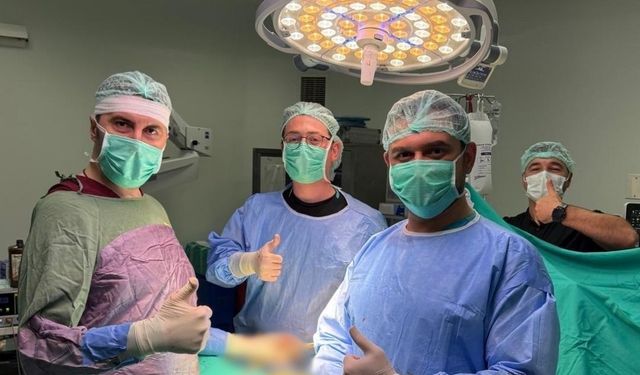 Karabük Eğitim ve Araştırma Hastanesinde bir ilk niteliğinde omurga operasyonu
