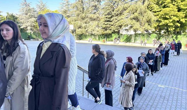 Kastamonu'da KPSS heyecanı başladı