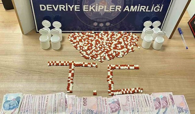 Keşan'da 413 sentetik eczanın ele geçirildiği olayda 4 şüpheli gözaltına alındı