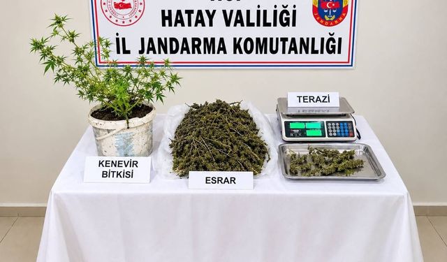 Kumlu'da uyuşturucu operasyonu: 1 tutukluma