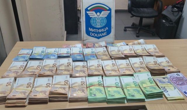Sınırda 162 bin 700 euro ele geçirildi