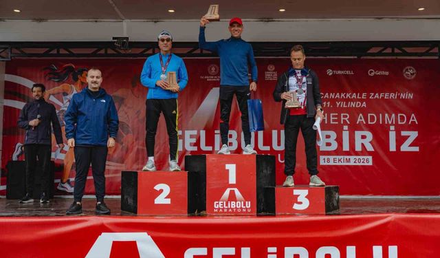 Tarihi Alan'da düzenlenen Uluslararası Gelibolu Maratonu sona erdi