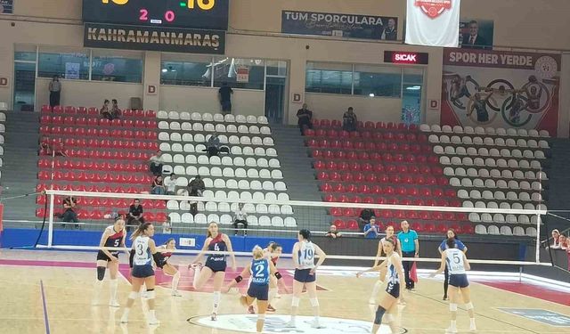 TVF 2. Lig: Kahramanmaraş Büyükşehir Belediyespor: 3 - Elazığ Belediyespor: 1