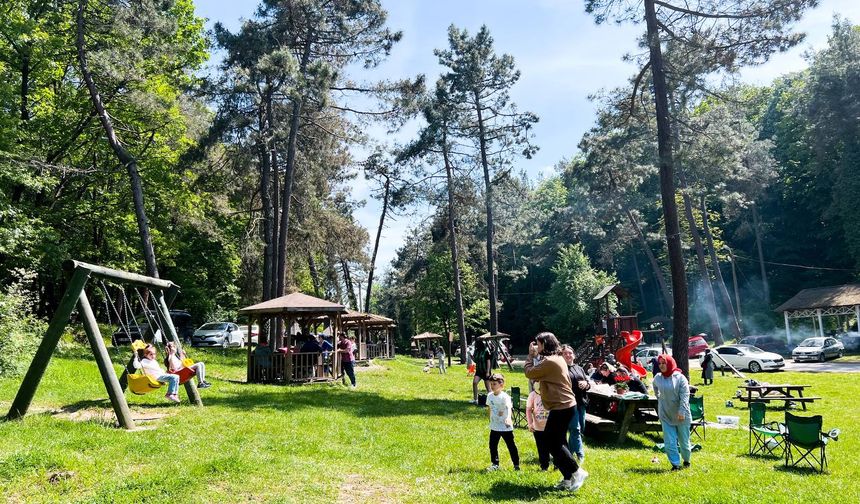 Şehrin oksijen deposuna ziyaretçi akını