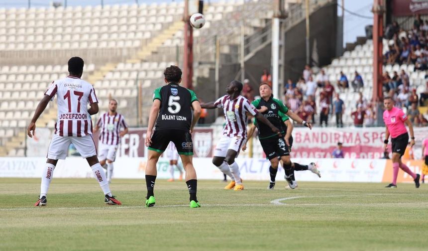 Bandırmaspor -  Sakaryaspor maçından fotoğraflar