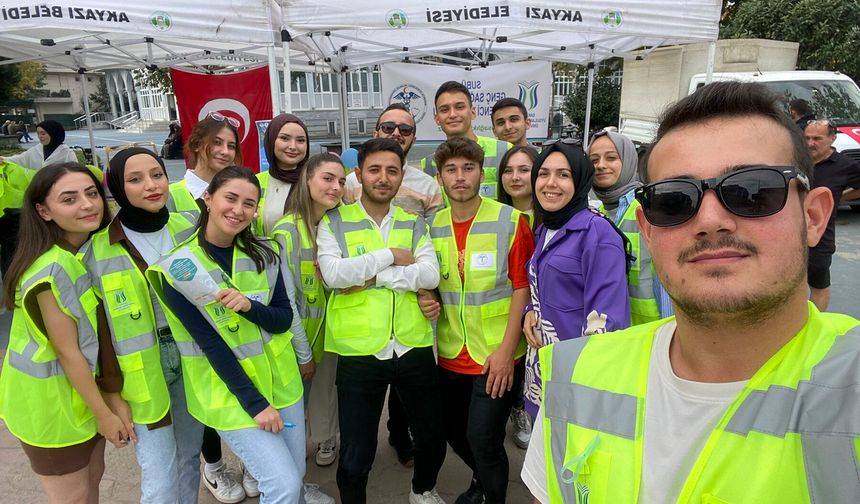 Genç sağlıkçılar KETEM faaliyetlerini anlattılar