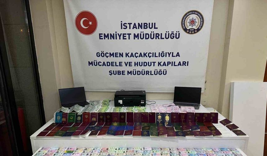 İstanbul’da sahte pasaport operasyonu: 6 şüpheli tutuklandı