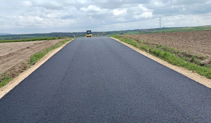 Edirne'de bu yıl 200 kilometrelik köy yolu asfaltlanacak