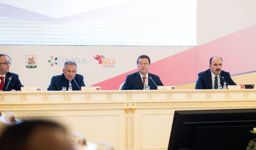 UCLG Başkanı Altay, BRICS+ Şehirler ve Belediyeler Birliği'ne katıldı