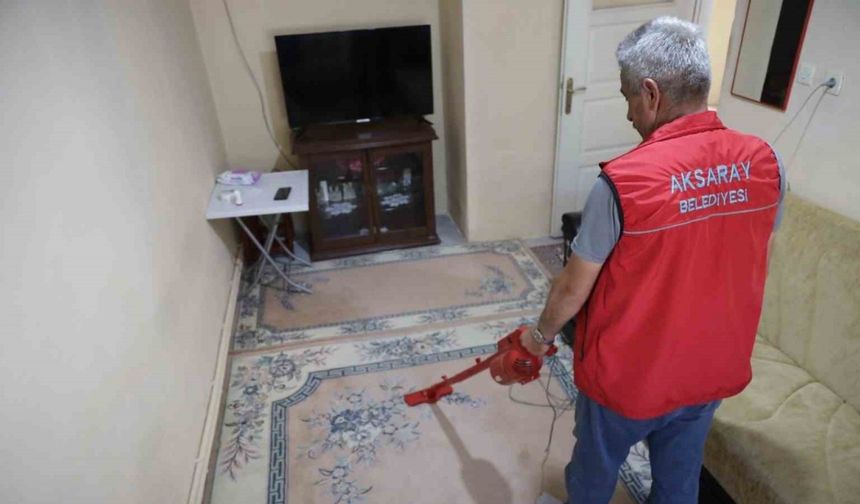 Aksaray Belediyesi 6 ayda bin 141 vatandaşın bakım ve temizliğini yaptı