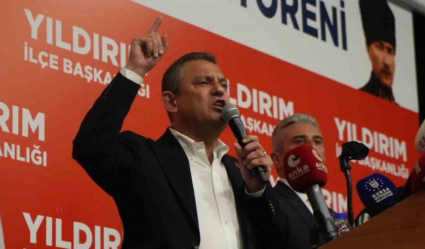 CHP Genel Başkanı Özel: “Anketlerde en az 4.5 puan öndeyiz”
