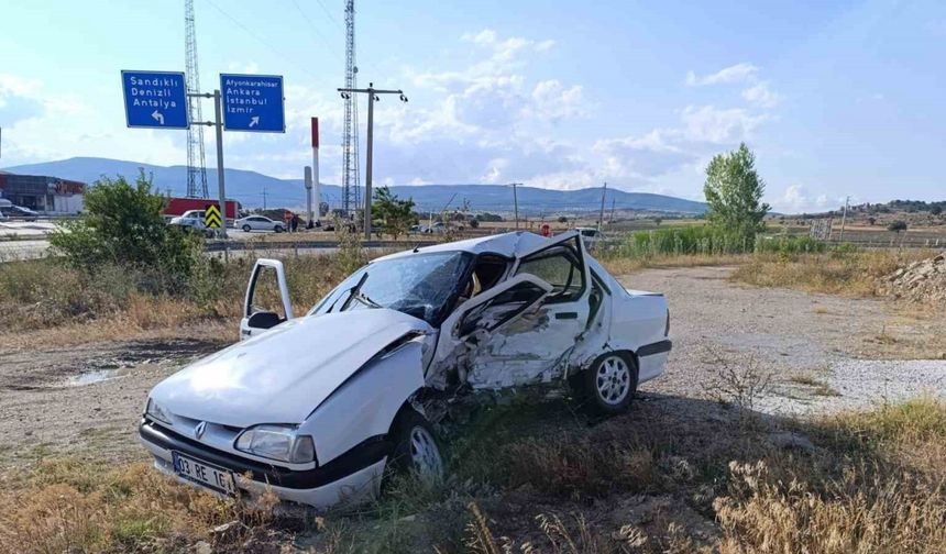 İki otomobilin çarpıştığı kazada 7 kişi yaralandı