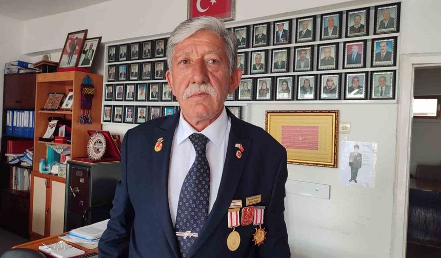 Kırşehirli Kıbrıs gazisi: "Harekat için giderken, halk askeri araçlara koli koli yiyecek verdi"