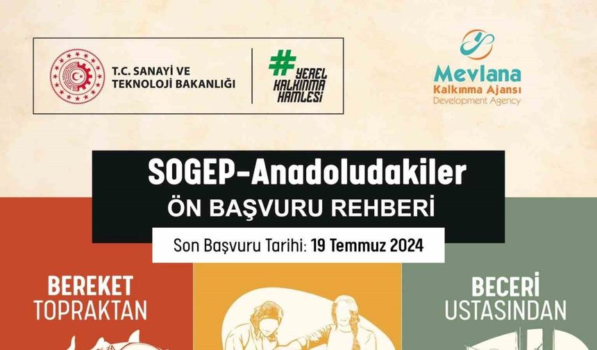 MEVKA, SOGEP-Anadoludakiler Çağrı Programı’nı ilan etti