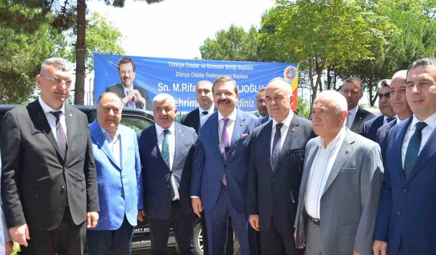 TOBB Başkanı Hisarcıklıoğlu: “Tahkim ve Arabuluculuk Merkezlerimiz ile 11 bine yakın dosya mahkemeye gitmeden çözüldü”