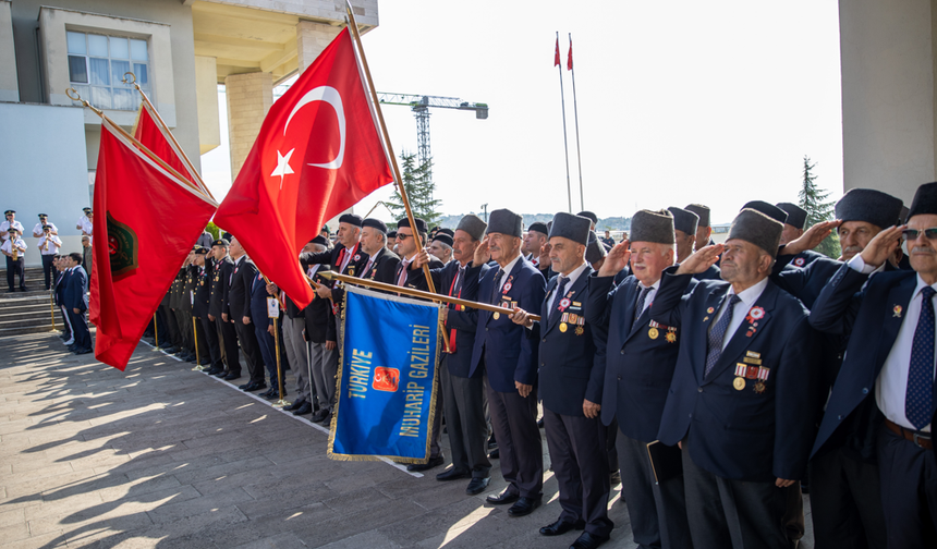 Sakarya'da 19 Eylül Gaziler Günü dolayısıyla törenler düzenlendi