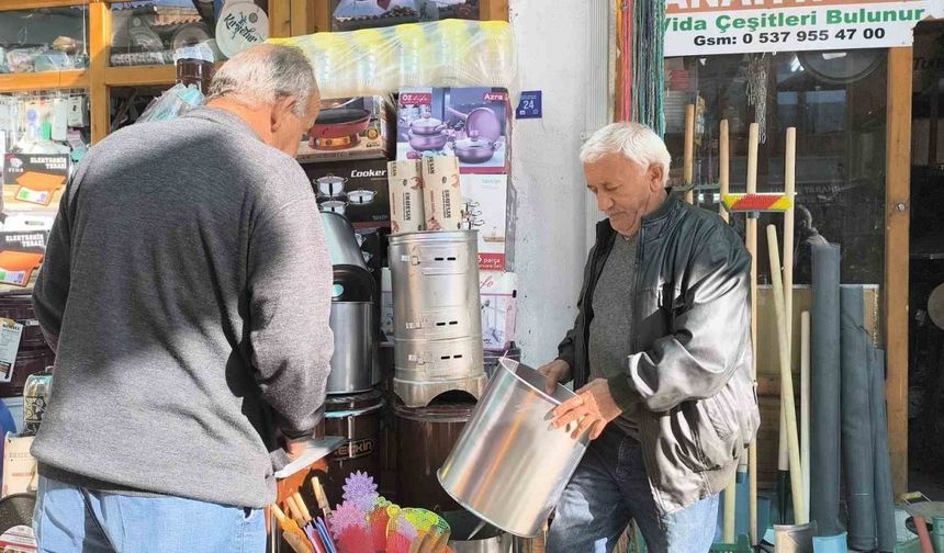 Havalar soğudu, sobaya ilgi arttı