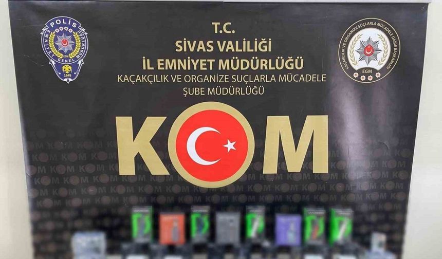 Sivas’ta kaçakçılığa polis engeli