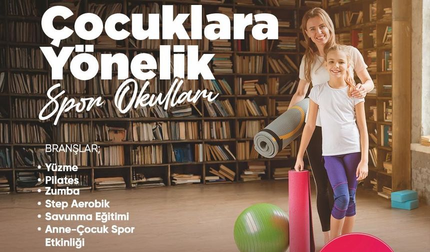 Bu okulda anneler çocuklarıyla birlikte spor yapacak