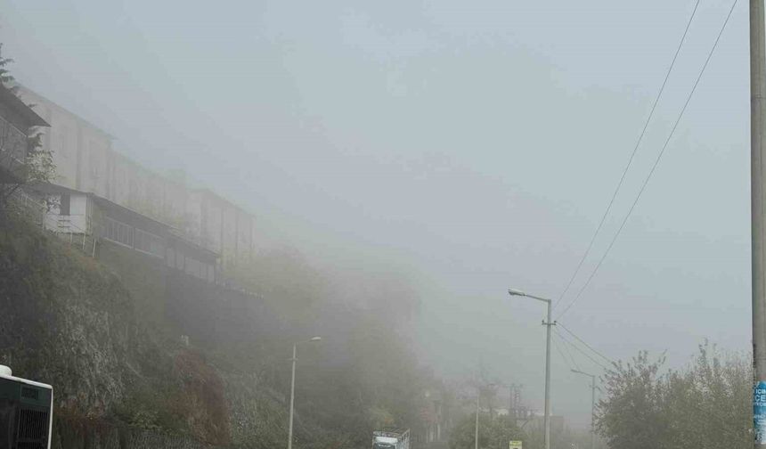 Diyarbakır’da Dicle Nehri ve Hevsel Bahçelerini sis kapladı