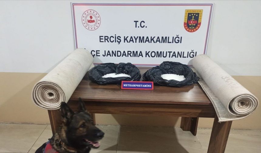 Erciş’te uyuşturucu operasyonu