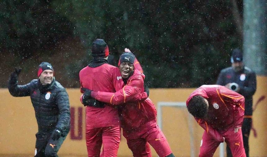 Galatasaray, Bodrum FK maçı hazırlıklarını sürdürdü