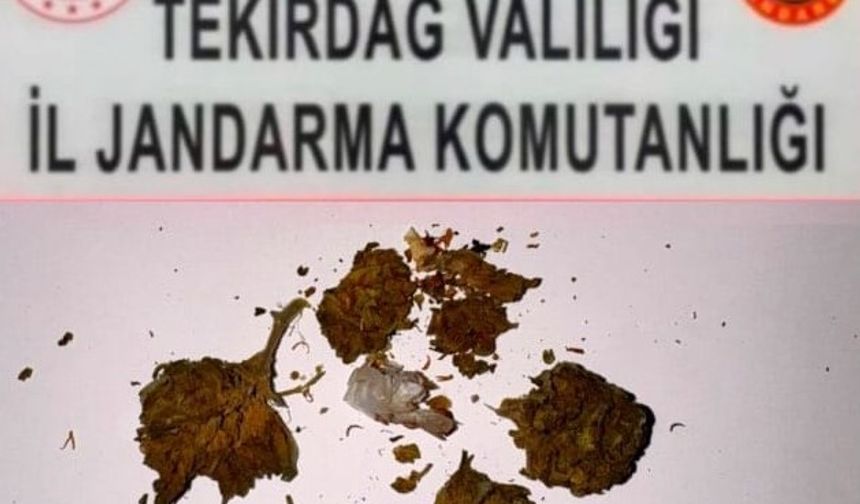 Tekirdağ’da uyuşturucu operasyonları: 3 ayrı olayda bonzai, esrar ve metamfetamin ele geçirildi