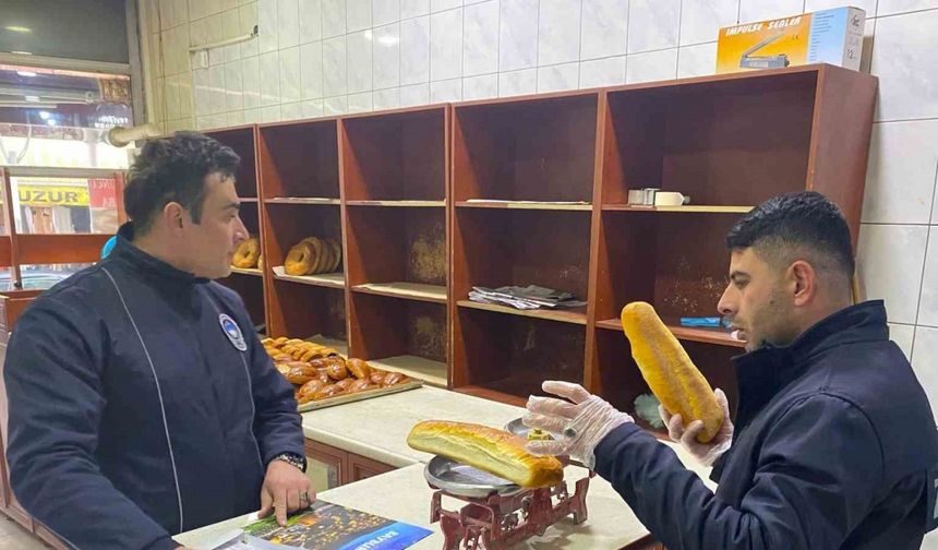 Zabıta halk sağlığını korumak amacıyla fırın denetimi gerçekleştirdi