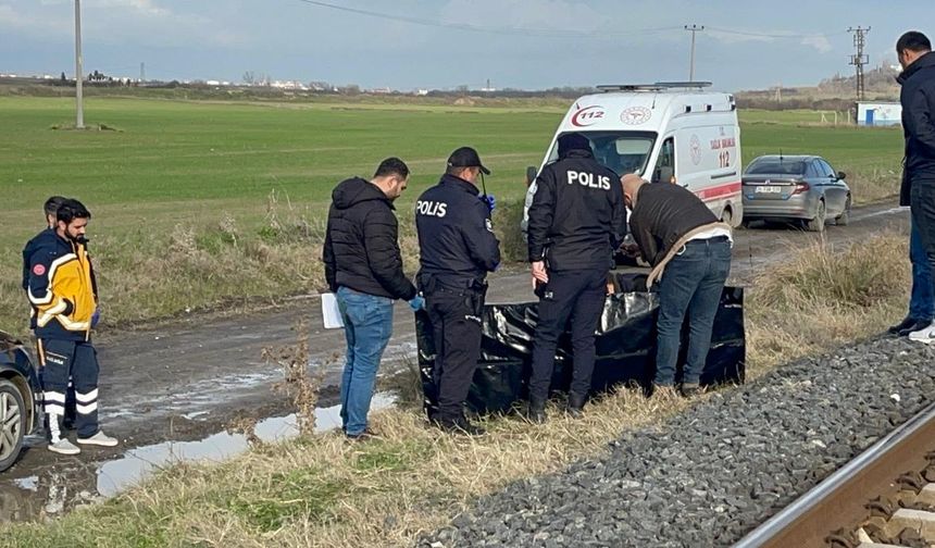 Tekirdağ'da trenin çarptığı bir kişi öldü