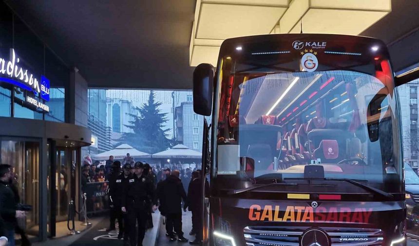 Galatasaray kafilesi Kayseri’de